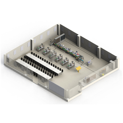 基于学习岛理念的智能制造产线